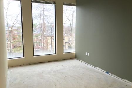Donnelly Minter & Kelly Office Expansion: Window room under construction
