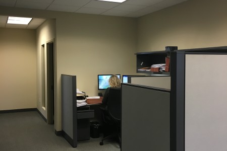 Donnelly Minter & Kelly Office Expansion: Construction Completed of Cublical