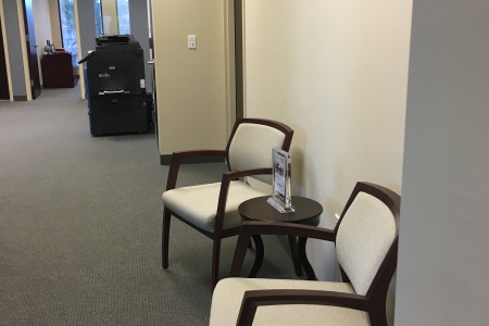 Donnelly Minter & Kelly Office Expansion: Construction Completed of Waiting Area