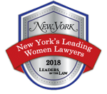 Logo for NY Women's Leaders in the Law